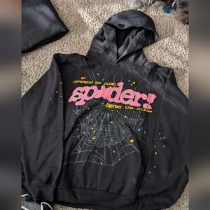 Sp5der P*NK V2 Hoodie
